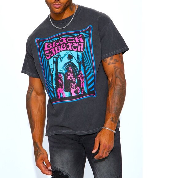 Black Sabbath Other - Black Sabbath Symptom Of The Universe metal rock Official T-Shirt 3XL NWT